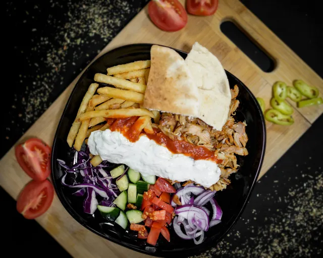 Pizza Home gyros tál